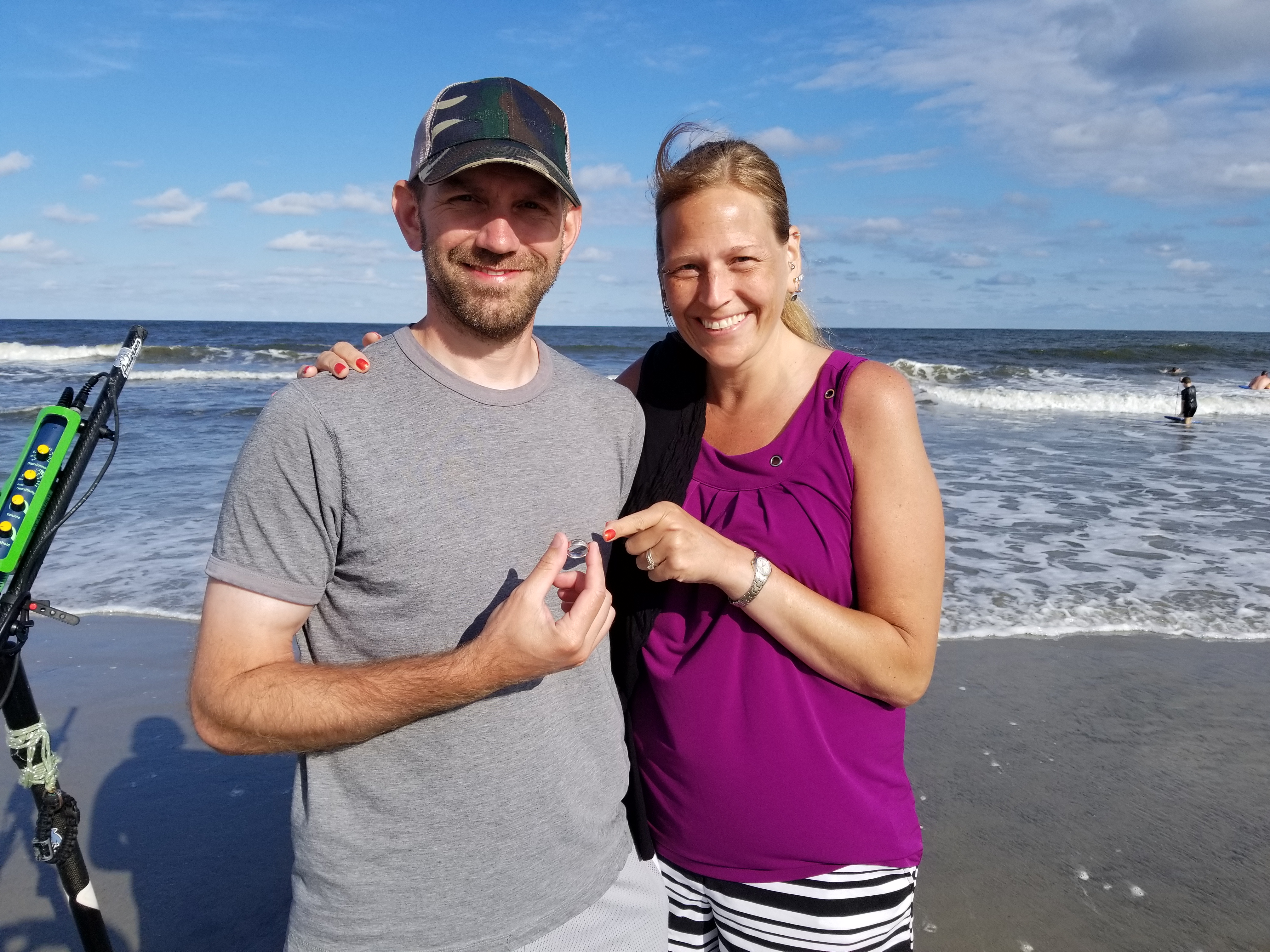 NJ Lost Ring Finder Ocean City NJ metal Detector