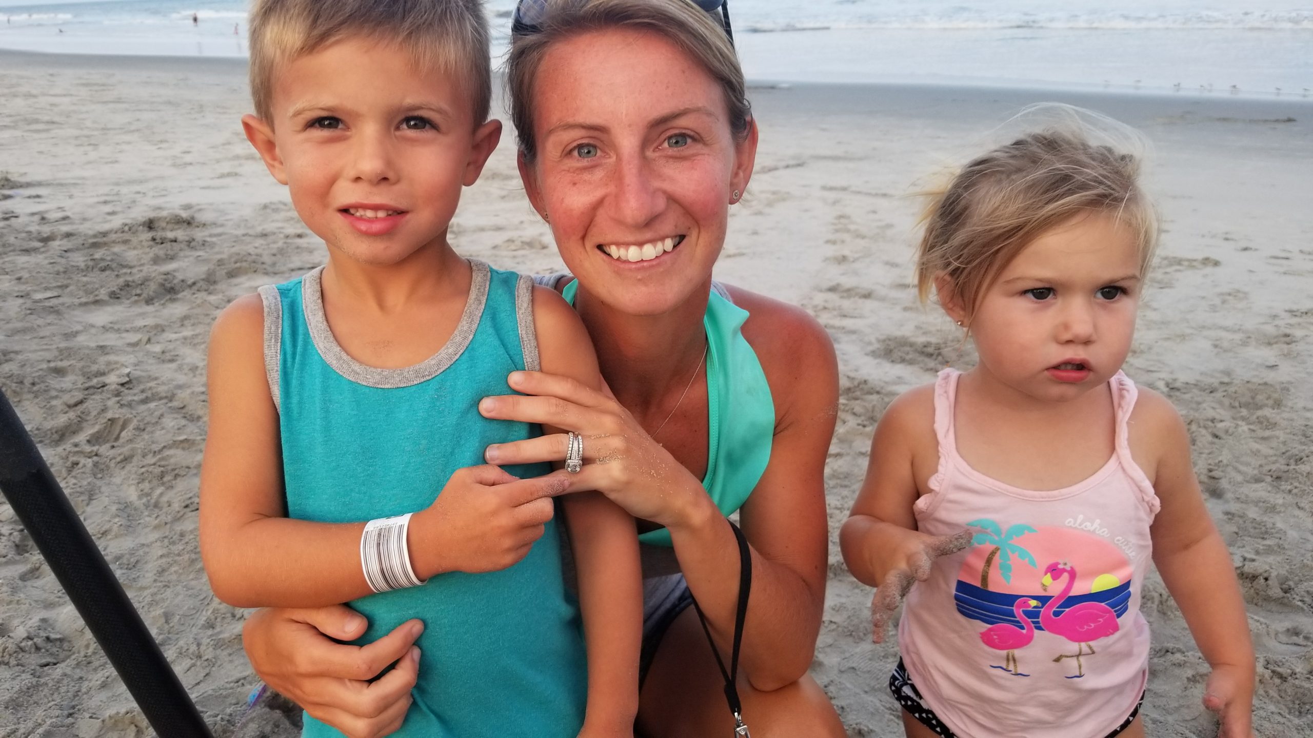 North Wildwood ring finder lost ring in the sand